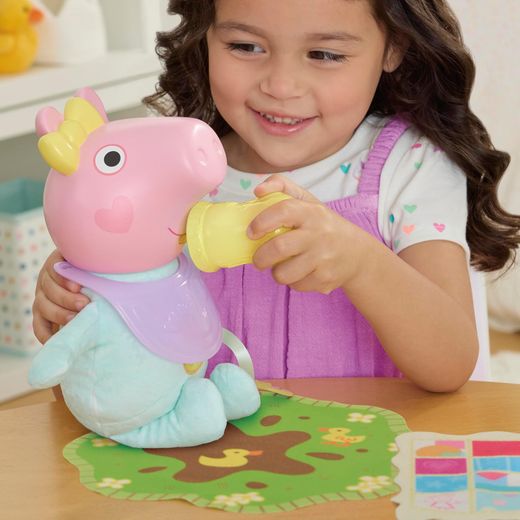 Peppa Pig Evie Gruñidos y Abrazos de 20 Cm