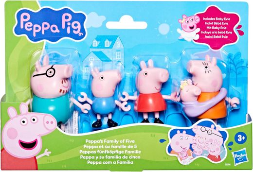 Peppa Pig Pack Peppa y Su Familia de Cinco