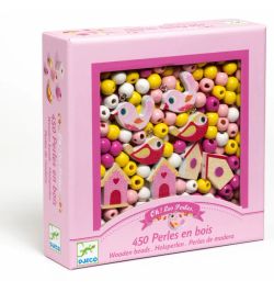 Wooden Beads Birds - Djeco
