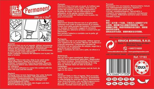 Permanent Fix Puzzle - Puzzle Glue