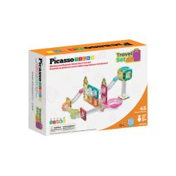 Picasso Tiles Mini - Circuito De Canicas - Magnético 45 Piezas