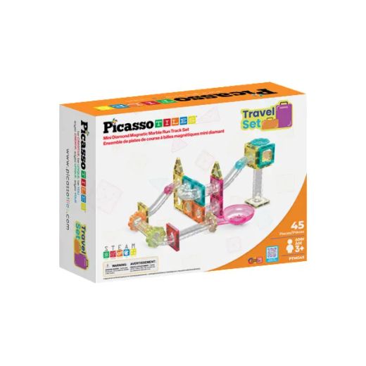 Picasso Tiles Mini - Circuito De Canicas - Magnético 45 Piezas