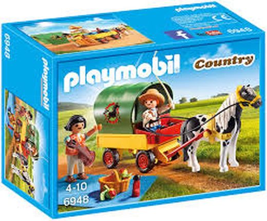 Picnic con pony e carrello