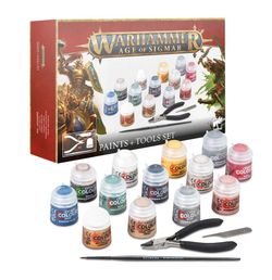 Peintures + Kit d'outils - Warhammer Age of Sigmar