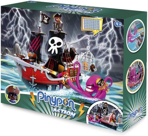 Pinypon Action Barco Pirata