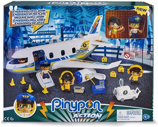 Pinypon Action –  Emergencia en el avión – Famosa