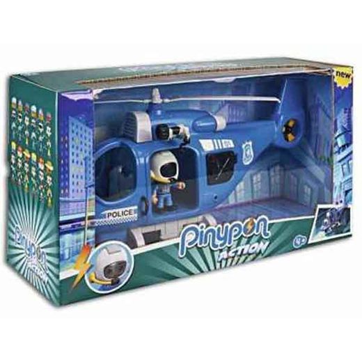 Pinypon Action Helicóptero Policia — Juguetesland