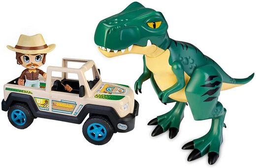 Pinypon Action Wild Pick Up con dinosauro