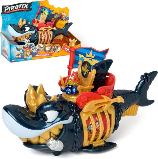 Piratix -  king Shark Golden Teeth