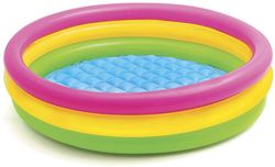 Piscina 3 tubi colore 114 cm + 2 - Intex