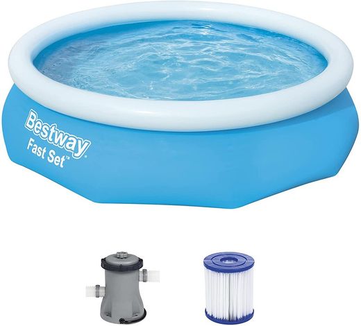 Abnehmbarer aufblasbarer Pool - Fast Set - 305x76 - Bestway
