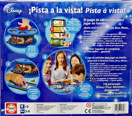 Pista a La Vista (Disney) - Juego de Mesa
