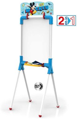 Доска для рисования мелом для детей Микки Маус 2 в 1 - для мальчиков