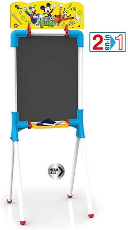 Доска для рисования мелом для детей Микки Маус 2 в 1 - для мальчиков
