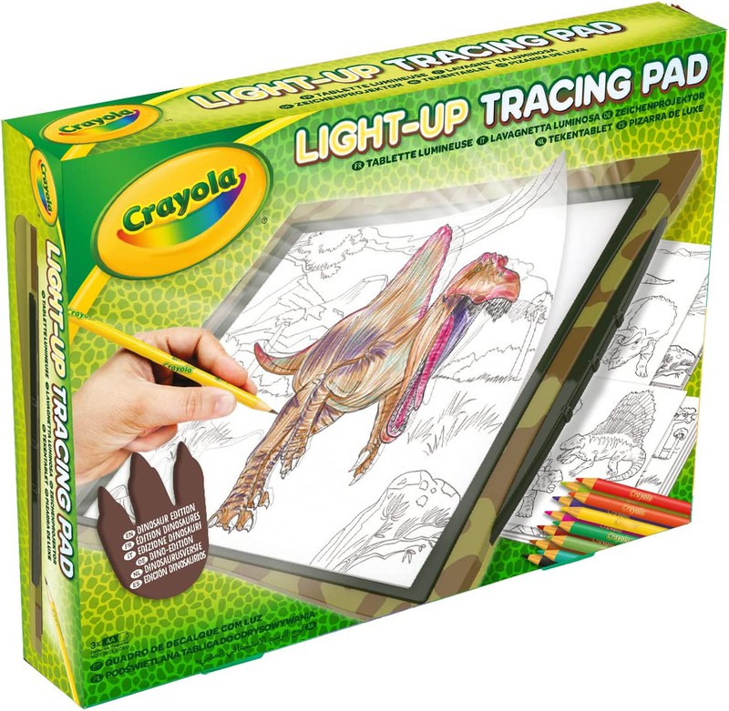 Exclusive To Very Dinosaur Light Up Tracing Pad