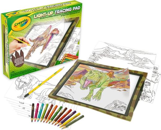 Deluxe Led Dinosaurier Magic Board - Crayola