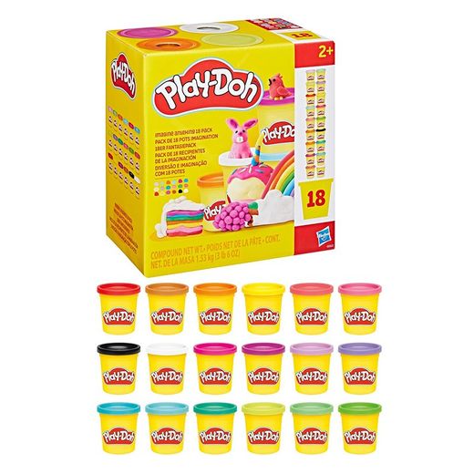 Play-Doh - Pack 18 Botes - Hasbro
