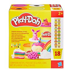 Play-Doh - Pack 18 Botes - Hasbro