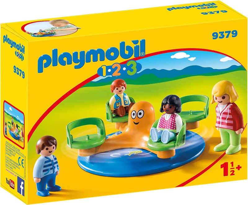 Playmobil 1-2-3 - Carrousel pour enfants — Juguetesland