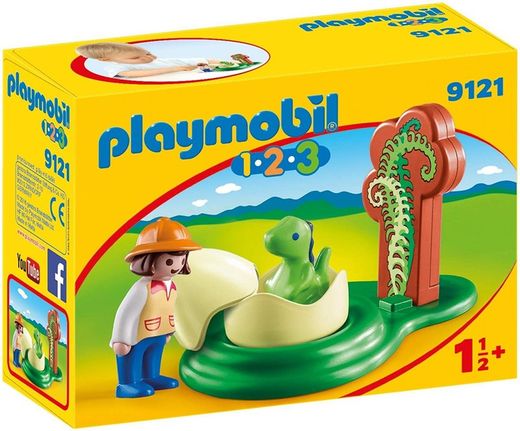 Playmobil 1-2-3 – Huevo de Dinosaurio