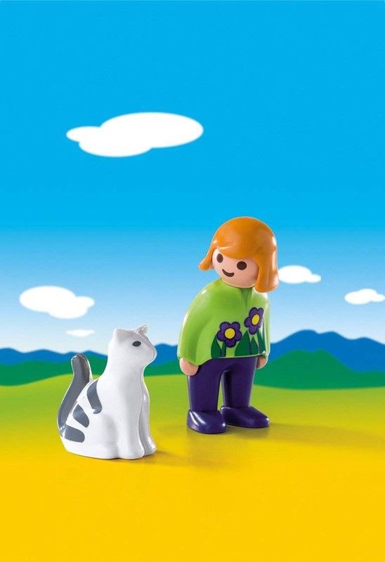 Playmobil - Enfant avec chats