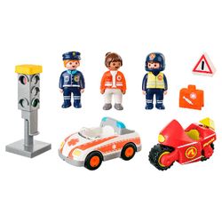 Playmobil 1.2.3 71156 Eroi quotidiani