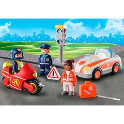 Playmobil 1.2.3 71156 Eroi quotidiani