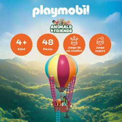 Playmobil Animals & Friends — Полёт на воздушном шаре