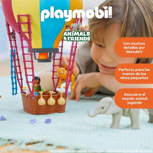 Playmobil Animals & Friends — Полёт на воздушном шаре