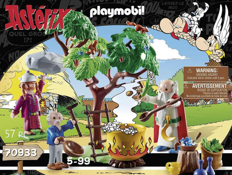 Playmobil Astérix - Panorámix avec le chaudron de la Potion Magique —  Juguetesland