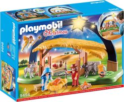 Playmobil Christmas - Belén Con Luz