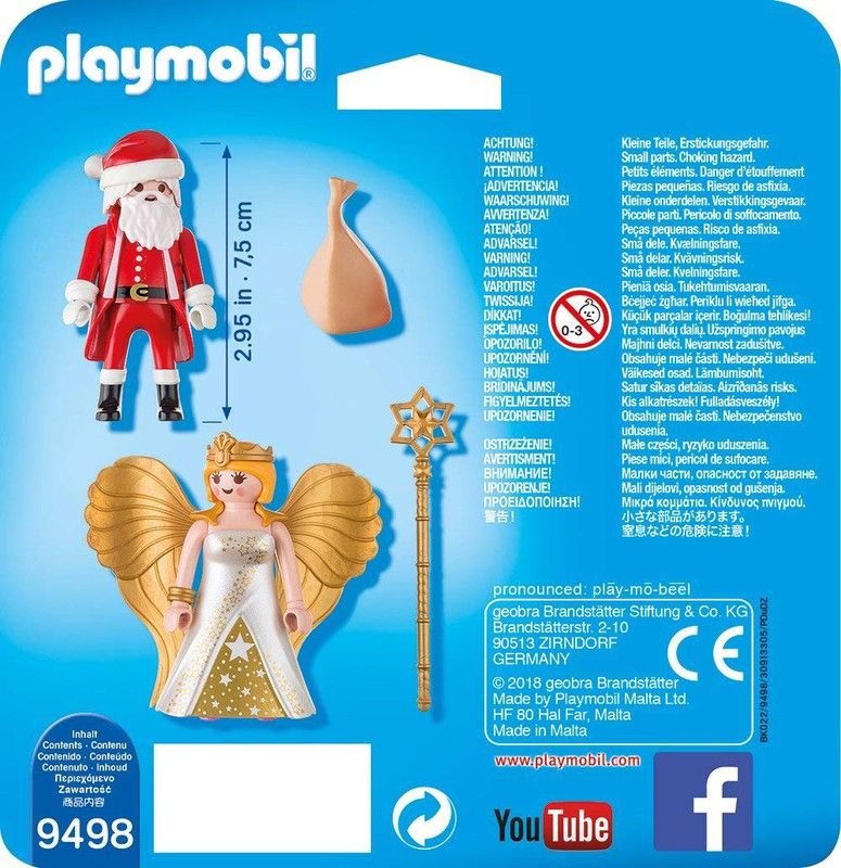 Christmas Decorations Playmobil Angel Navidad Adornos Navidad