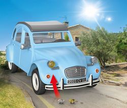 Playmobil - Auto d'epoca Citroen 2 CV