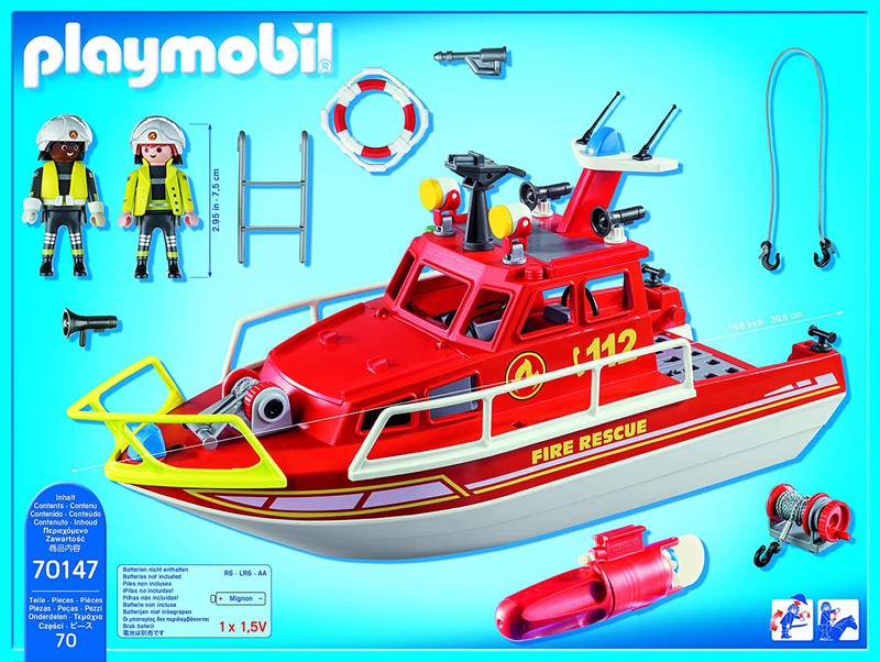 Playmobil City Action 70140 Barco de Patrulla Protector Costera 