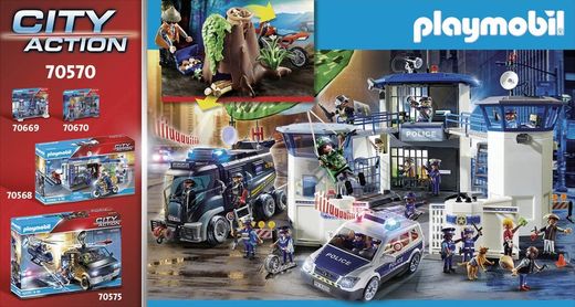 Playmobil City Action: Vehículo Todoterreno de Policía — Juguetesland