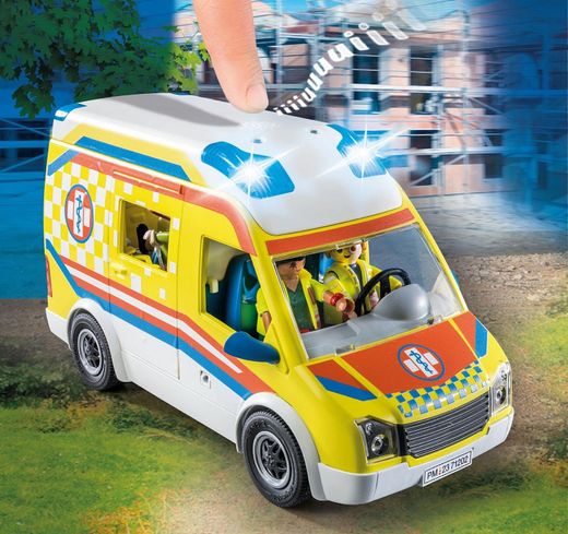Playmobil City Life - Ambulanza con luci e suoni