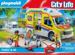 Playmobil City Life - Ambulanza con luci e suoni