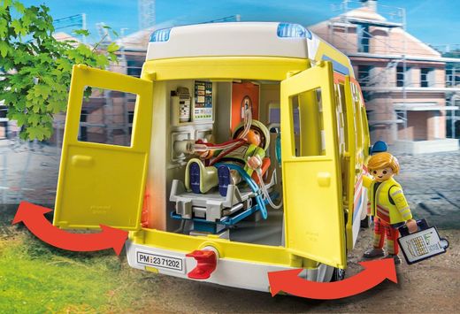 Playmobil City Life - Ambulanza con luci e suoni