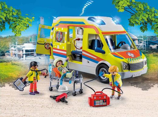 Playmobil City Life - Ambulanza con luci e suoni