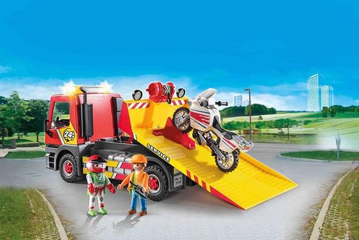 PLAYMOBIL City Life - Grúa Remolque