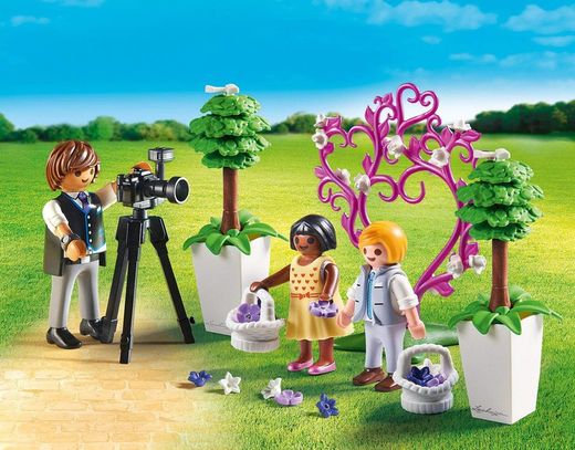 Playmobil City Life - Kinder und Fotograf