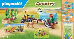 Playmobil Country - Traktor mit Anhänger und Tankwagen
