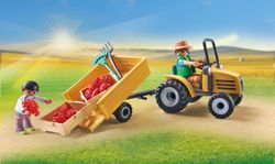 Playmobil Country - Traktor mit Anhänger und Tankwagen