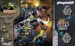 Playmobil Dinos - Spinosaurus: Duplo poder defensivo