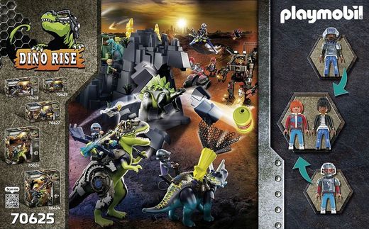 Playmobil Dinos - Spinosaurus: Duplo poder defensivo