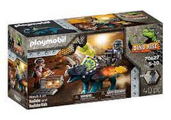 Playmobil Dinos - Triceratops Disturbios por las Piedras Legendarias