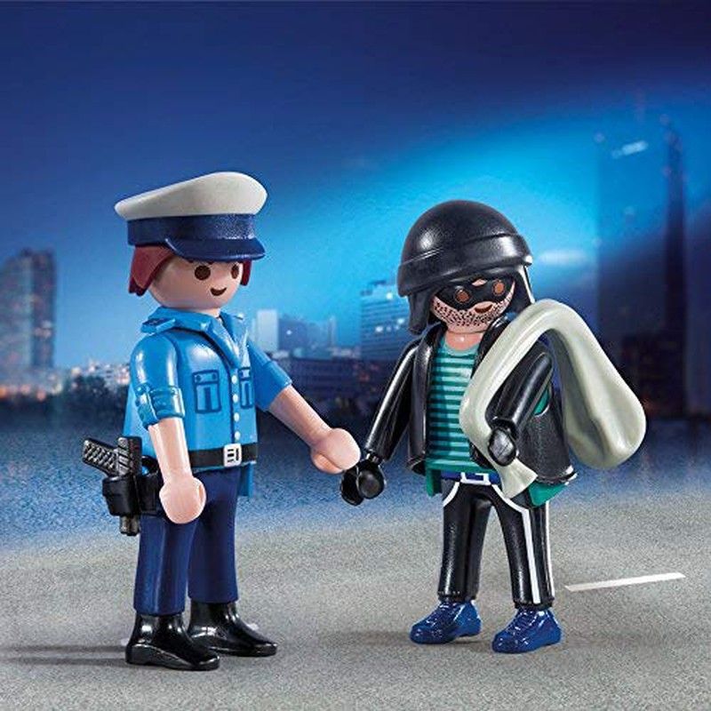 Playmobil Police and Thief Duo Pack — Juguetesland
