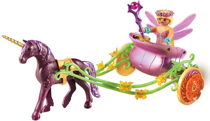 Playmobil Fairies Fairy Carriage with Unicorn