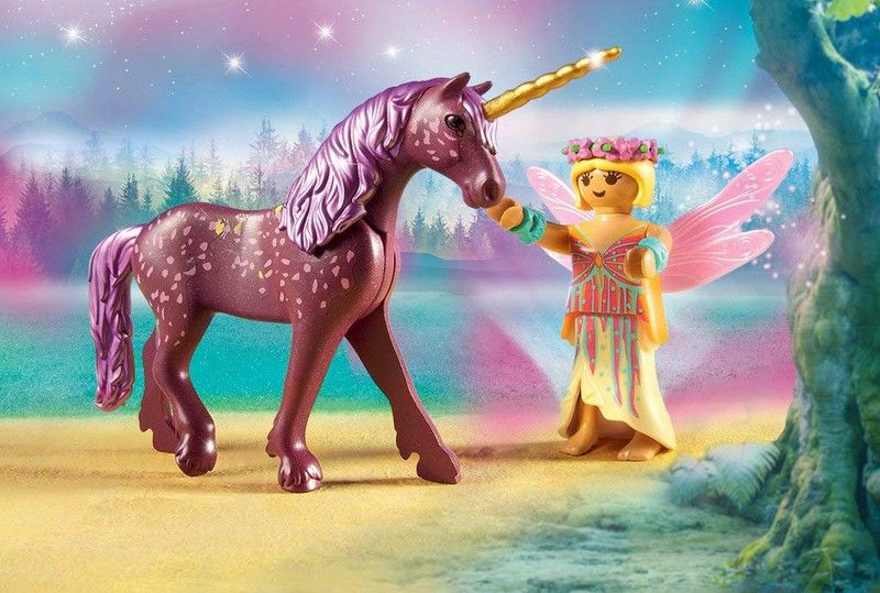 Playmobil Fairies Fairy Carriage with Unicorn — Juguetesland