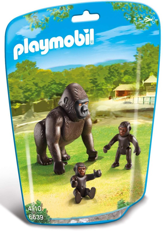 Playmobil 70360 gorila de diversión familiar con los bebés 